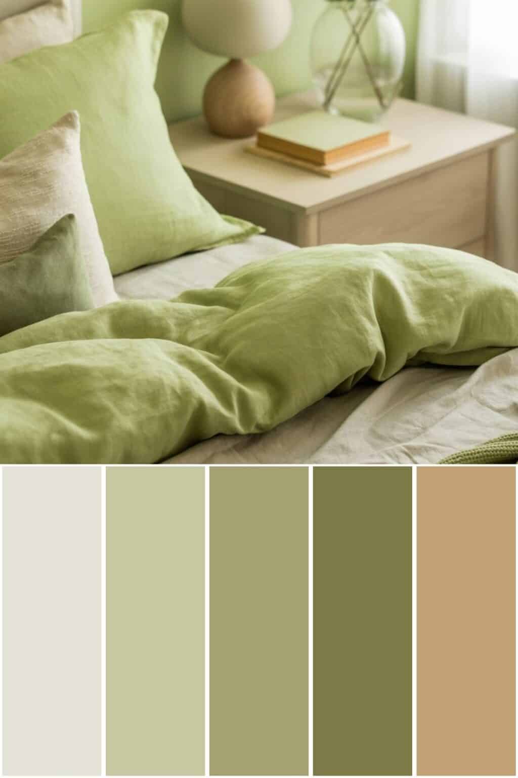Wasabi Color Palette for a Fresh Home Look