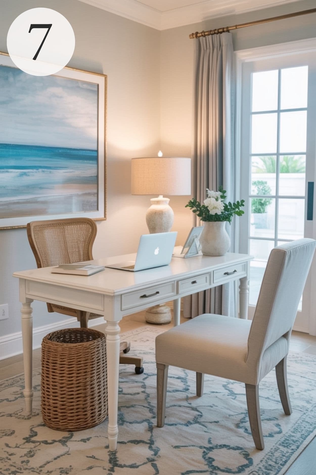 coastal home office