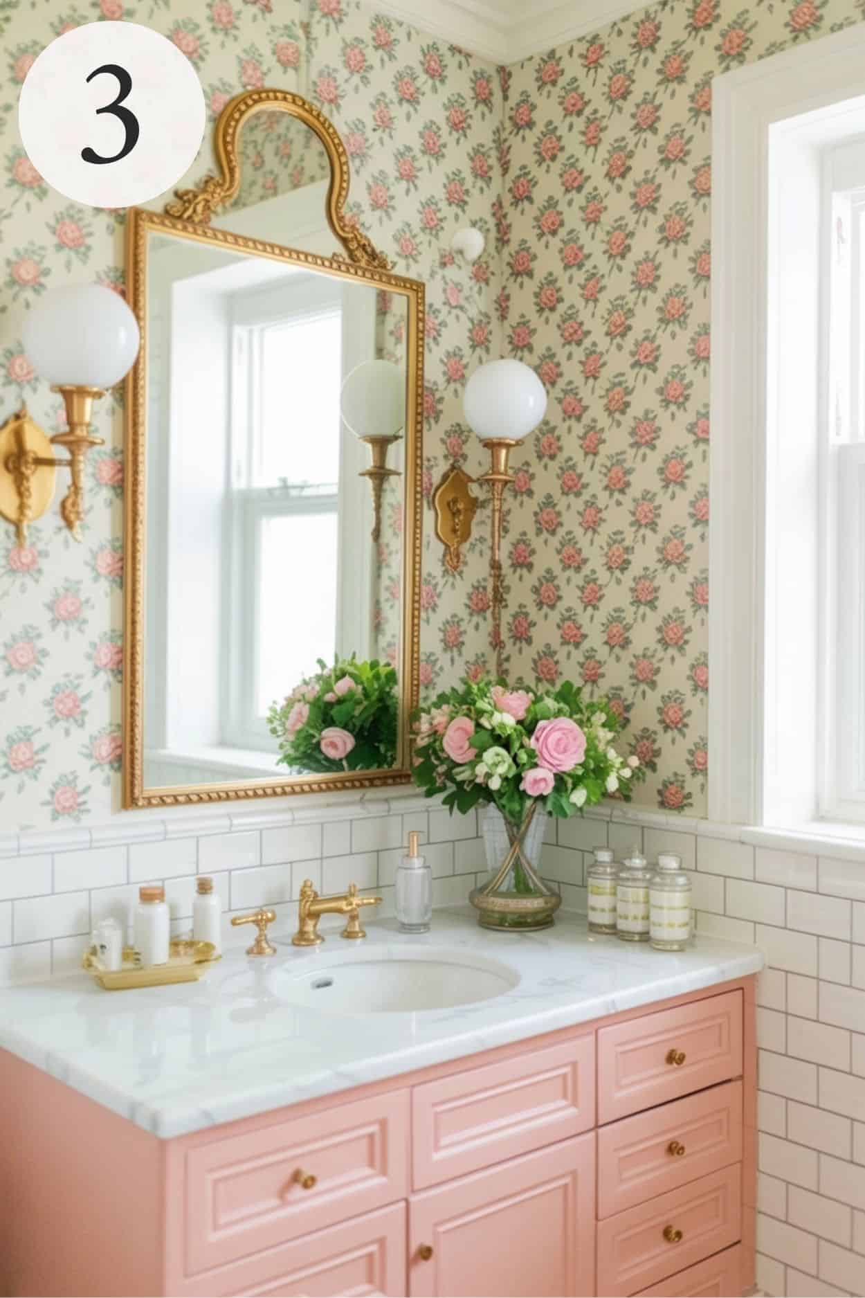 grandmillenial bathroom