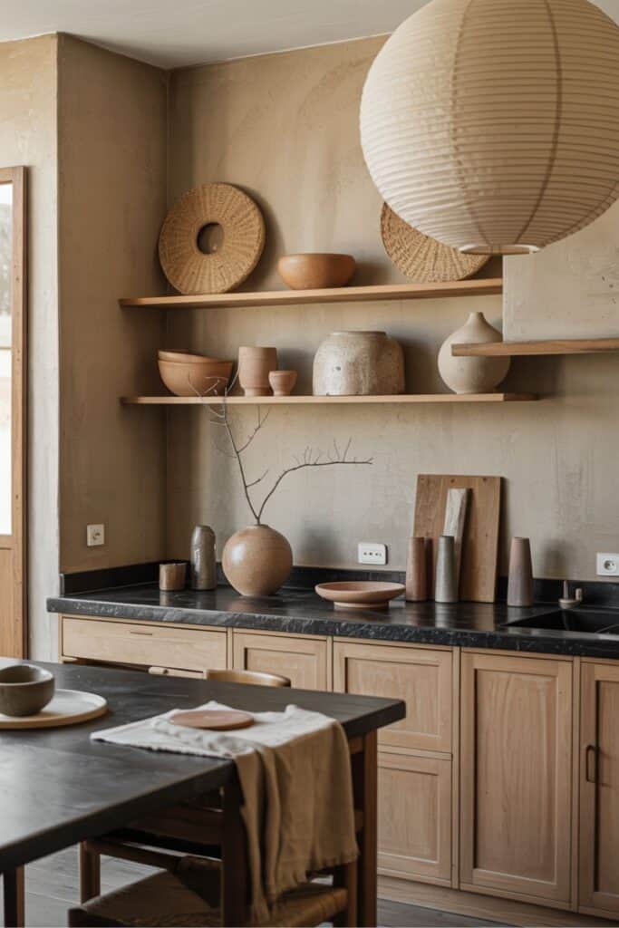 japandi kitchen idea