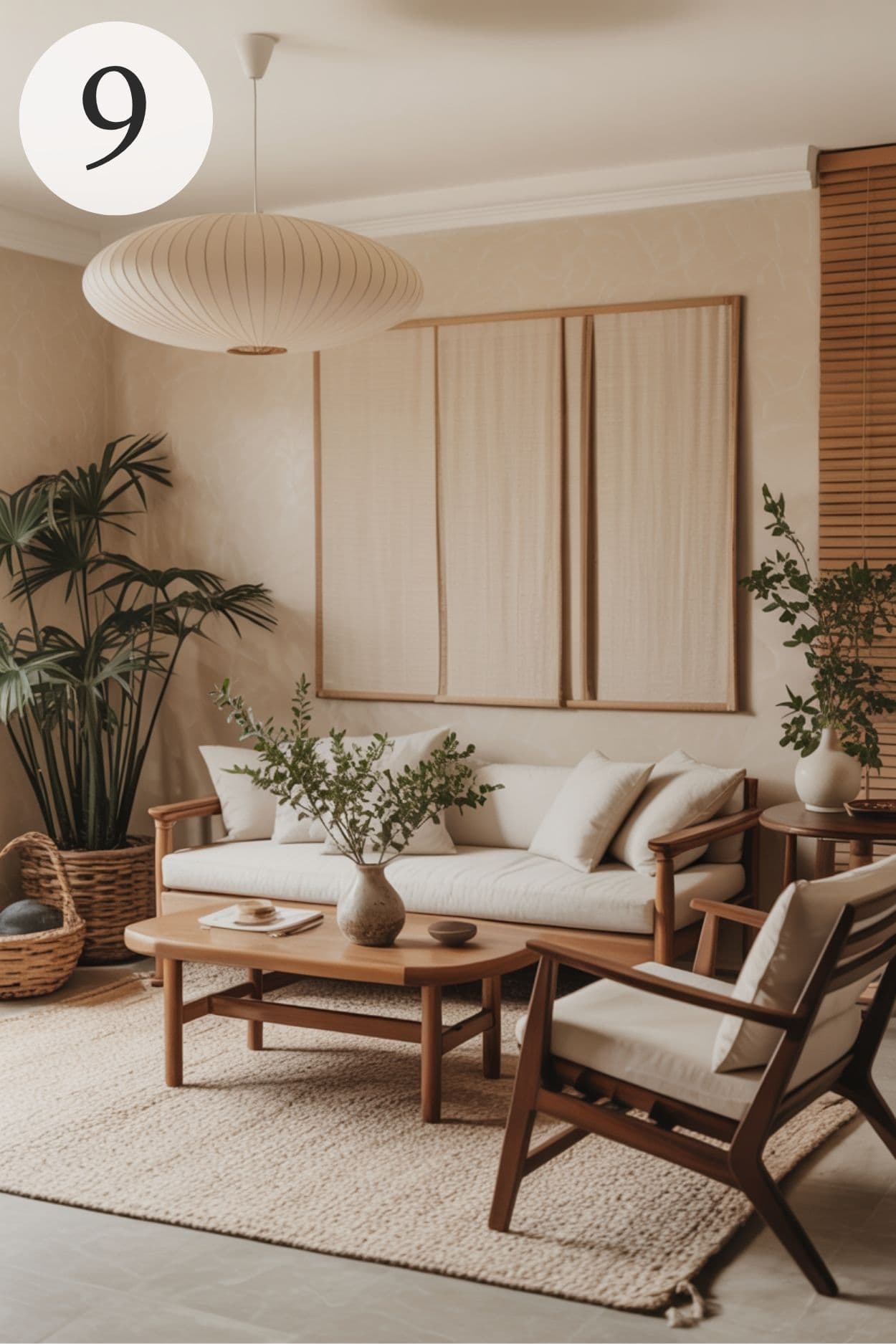 japandi living room