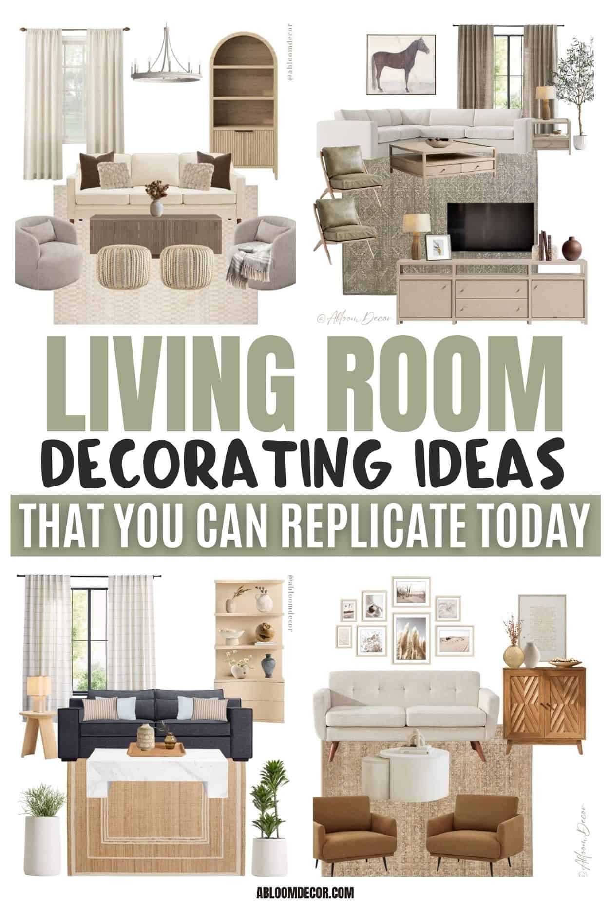 Shop The Look Living Room Ideas