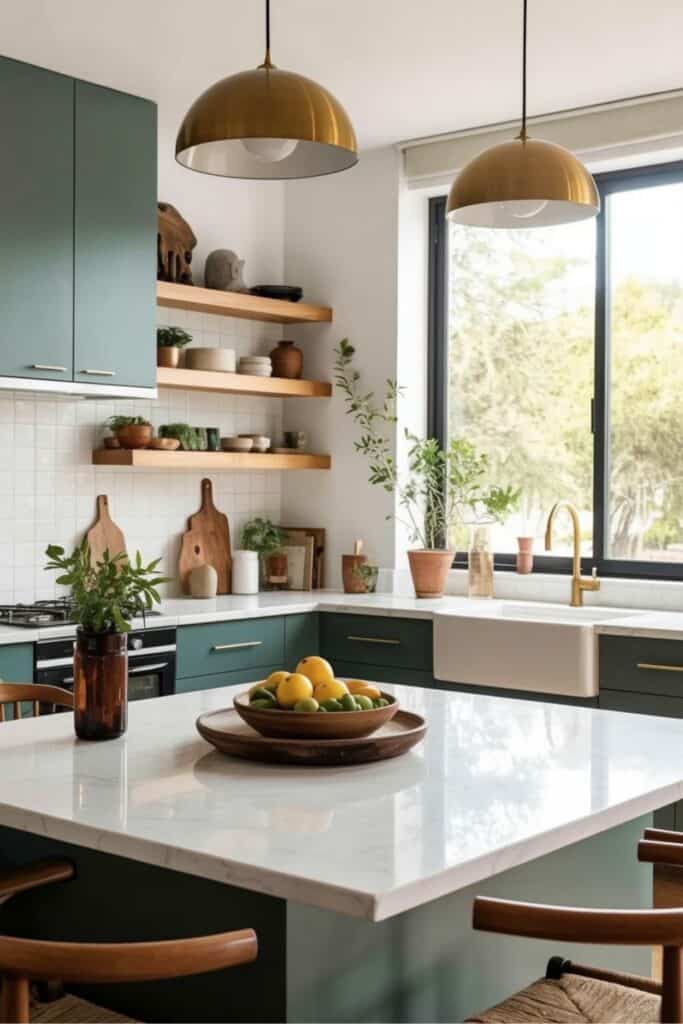 mid-century modern kitchen idea