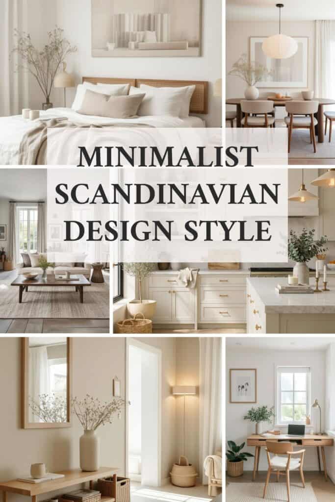 minimalist scandinavian design style