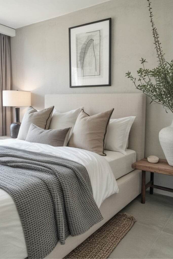 modern organic bedroom idea