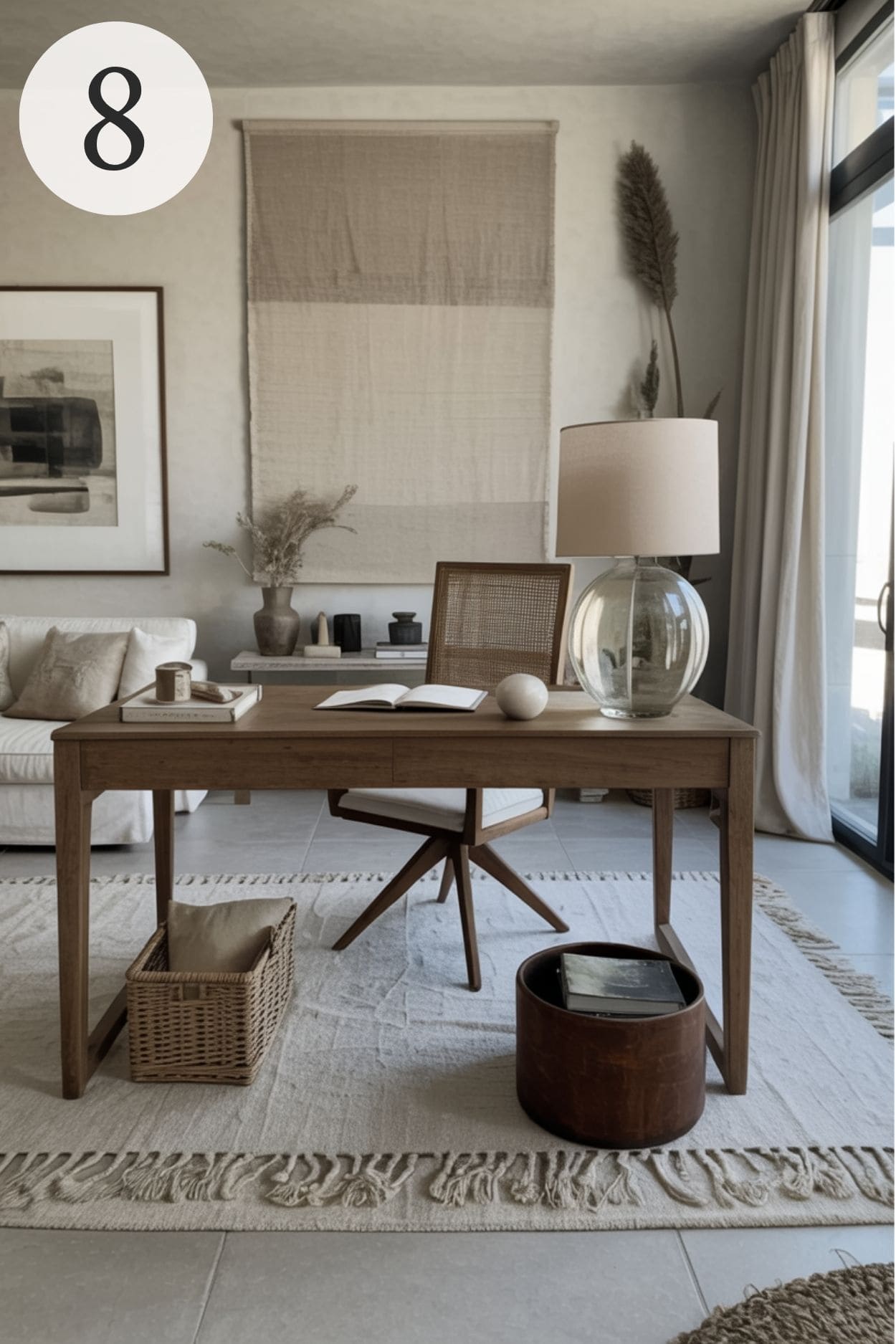 modern organic home office