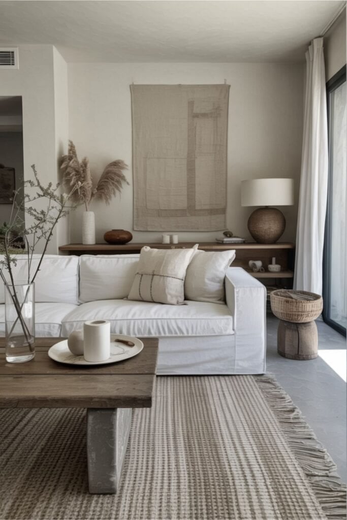 modern organic living room idea