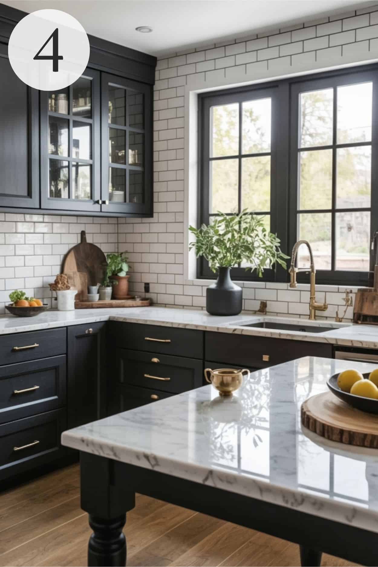 moody modern kitchen