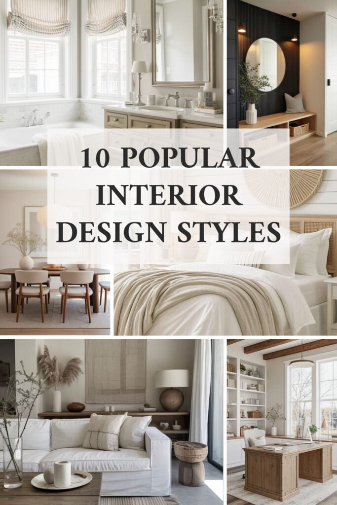 popular interior design styles