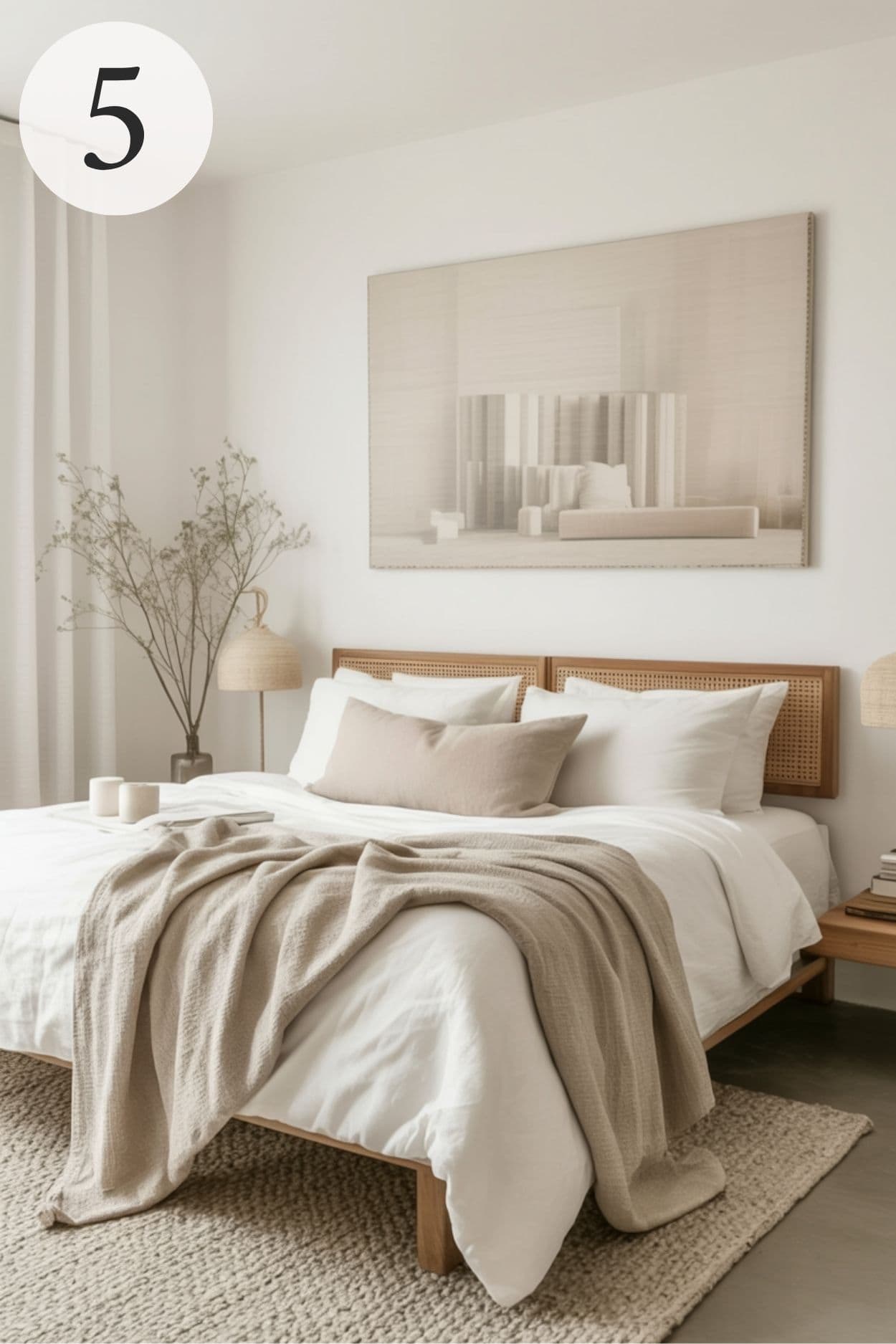 scandinavian bedroom