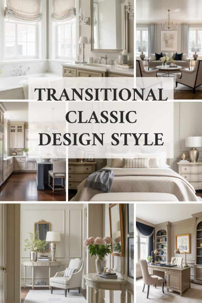 transitional classic design style