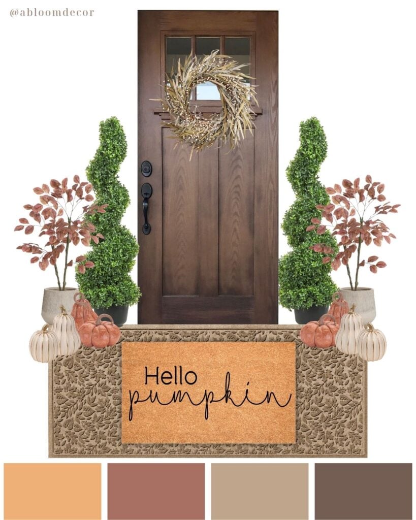 Hello Pumpkin Fall Front Porch