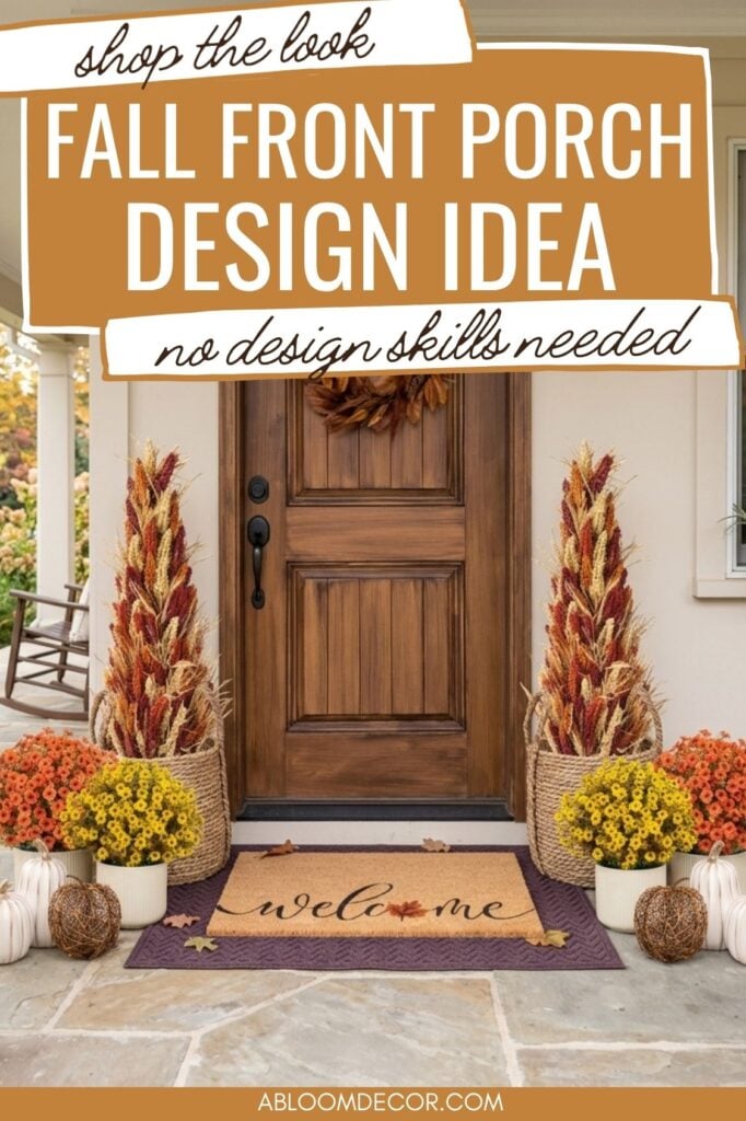 fall front porch