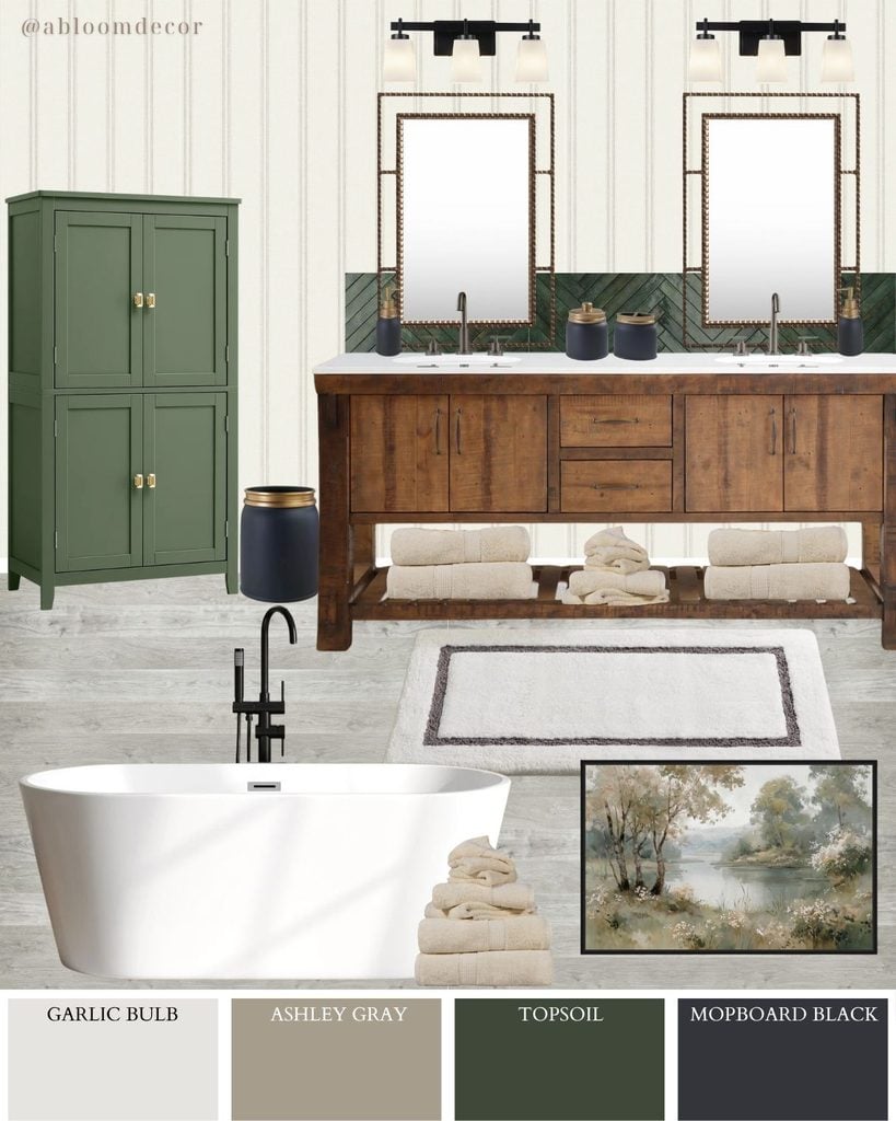 primary bathroom design